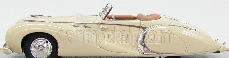 Chromes Talbot Lago T26 Cabriolet Grand Sport Saoutchik 1950 1:43 Beige