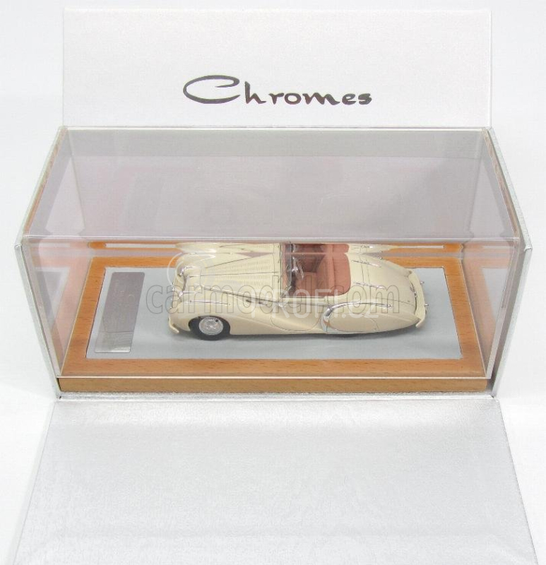 Chromes Talbot Lago T26 Cabriolet Grand Sport Saoutchik 1950 1:43 Beige