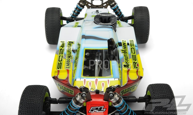 Čirá karoserie, předřezaná, TYPE-R KYOSHO MP9 TKI3