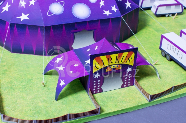 Cirkus Fantasy - papírový model