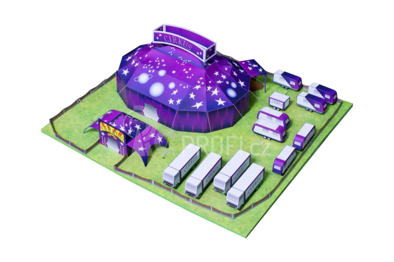 Cirkus Fantasy - papírový model