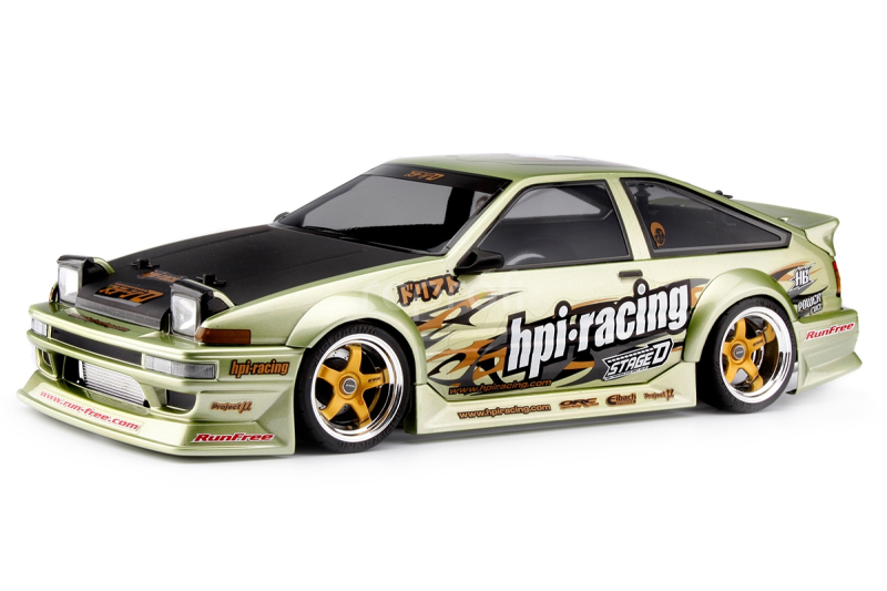 Čirý body kit Stage-D Toyota Trueno AE86