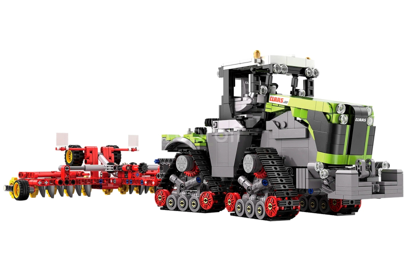 Claas xerion 5000 - Stavebnice z kostek