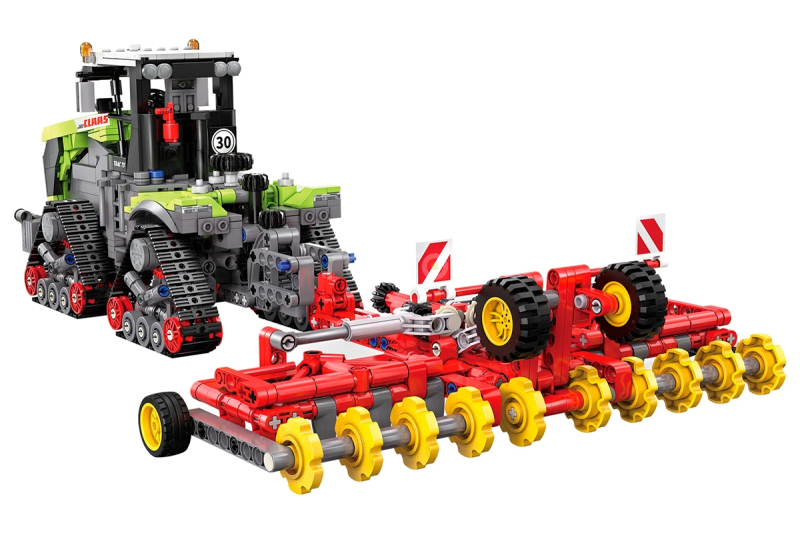 Claas xerion 5000 - Stavebnice z kostek
