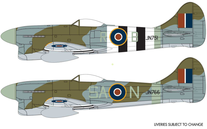 Classic Kit letadlo A02109 - Hawker Tempest Mk.V (1:72)