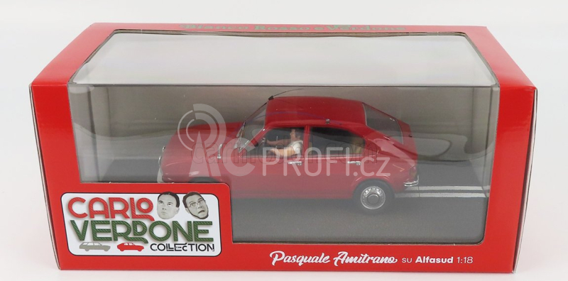 Clc-models Alfa romeo Alfasud 1981 - Film Bianco Rosso E Verdone 1:18, červená