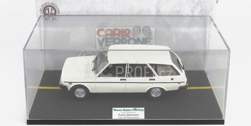Clc-models Fiat 131 Panorama Sw 1981 Film Bianco Rosso E Verdone 1:18, bílá