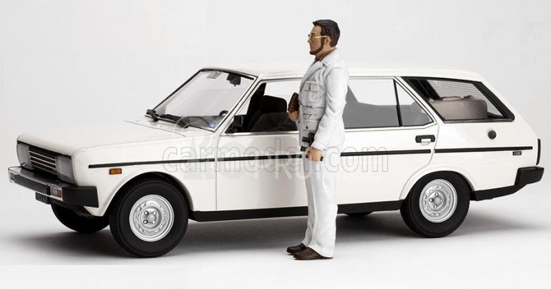 Clc-models Fiat 131 Panorama Sw 1981 Film Bianco Rosso E Verdone 1:18, bílá
