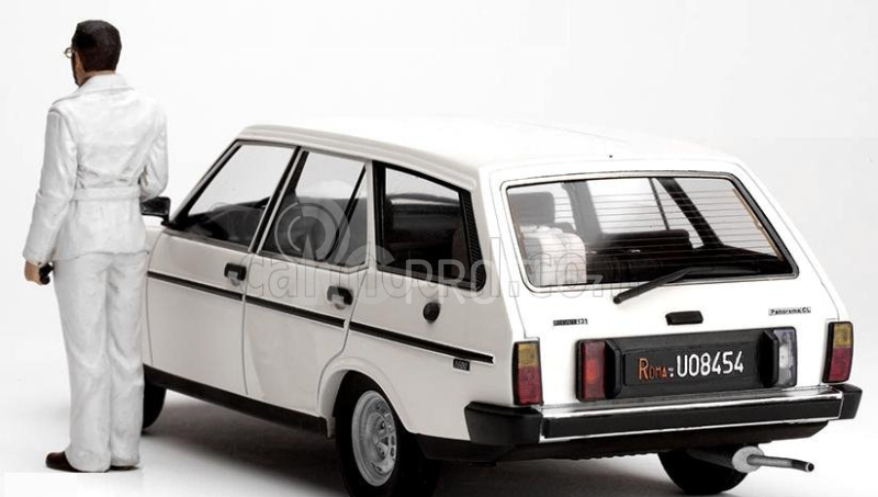 Clc-models Fiat 131 Panorama Sw 1981 Film Bianco Rosso E Verdone 1:18, bílá