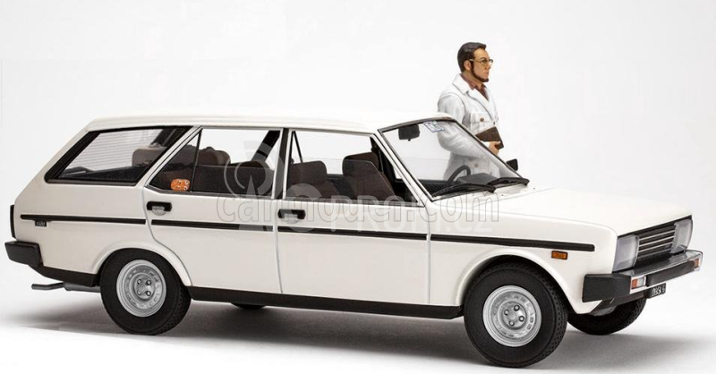 Clc-models Fiat 131 Panorama Sw 1981 Film Bianco Rosso E Verdone 1:18, bílá
