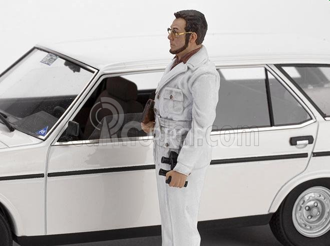 Clc-models Fiat 131 Panorama Sw 1981 Film Bianco Rosso E Verdone 1:18, bílá