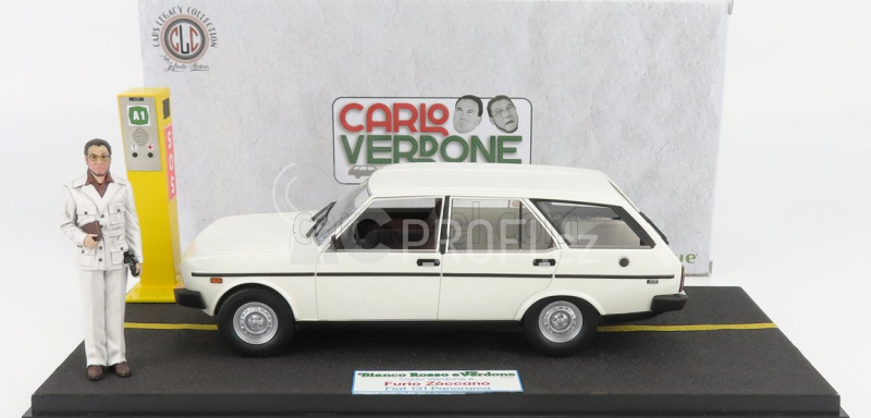 Clc-models Fiat 131 Panorama Sw 1981 Film Bianco Rosso E Verdone 1:18, bílá