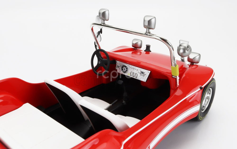 Clc-models Puma Dune Buggy 1972 - With Bud Spencer And Terence Hill Action Figures - Tv Series - Altrimenti Ci Arrabbiamo 1:12 Červená Žlutá