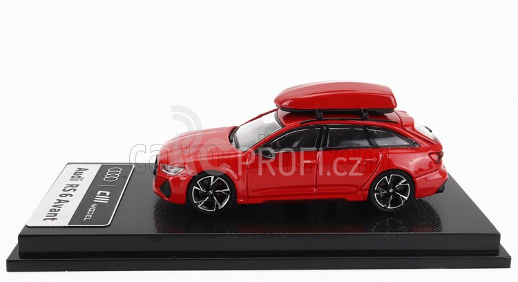 Cm-models Audi A6 Rs6 Avant C8 Sw Station Wagon 2021 1:64 Red