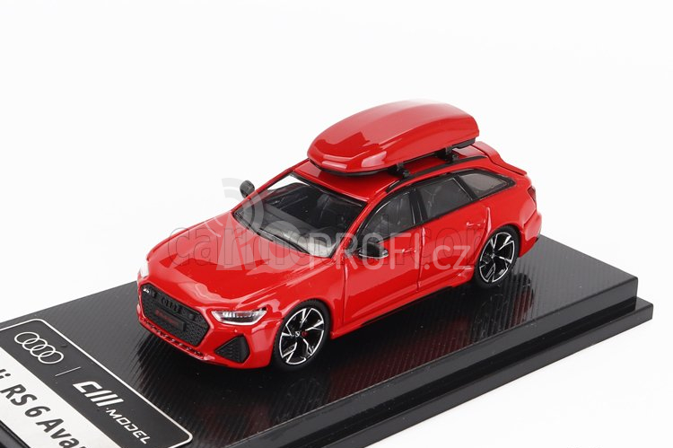 Cm-models Audi A6 Rs6 Avant C8 Sw Station Wagon 2021 1:64 Red