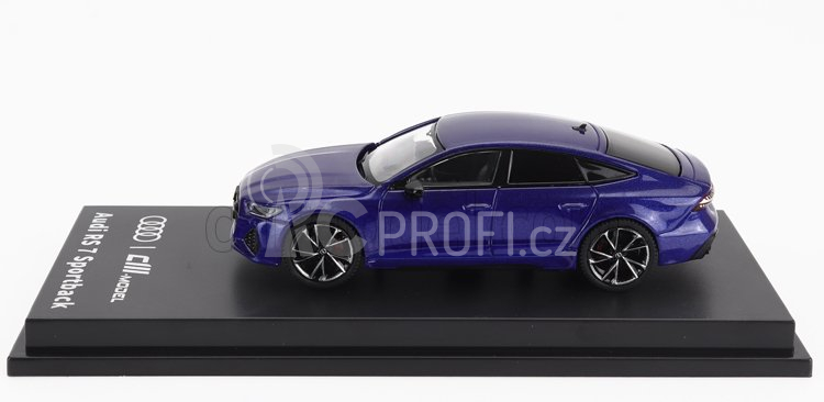 Cm-models Audi A7 Rs7 Sportback 2021 1:64 Blue Met