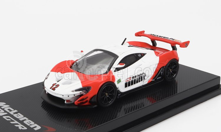 Cm-models Mclaren P1 Gtr N 0 2015 1:64 Bílá Červená