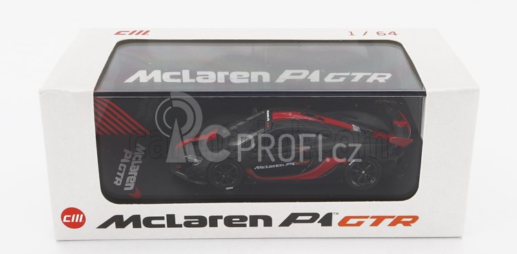 Cm-models Mclaren P1 Gtr N 0 2015 1:64 Černá Oranžová