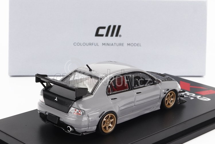 Cm-models Mitsubishi Lancer Evo Ix 2003 1:64 Šedá Uhlíková Čerň