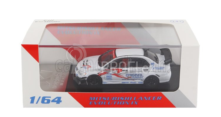 Cm-models Mitsubishi Lancer Evo Ix N 0 Racing 2003 1:64 Bílá