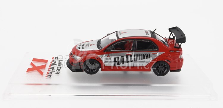 Cm-models Mitsubishi Lancer Evo Ix N 0 Rally Art 2003 1:64 Červená Stříbrná