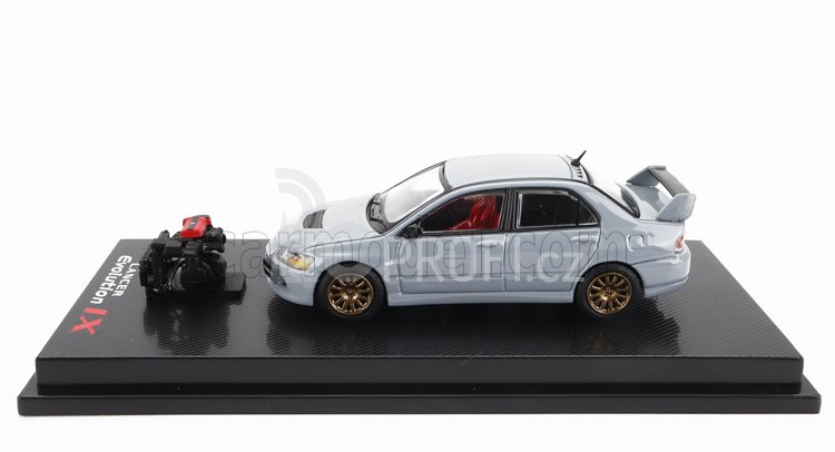 Cm-models Mitsubishi Lancer Evo Ix With Engine 2003 1:64 Grey