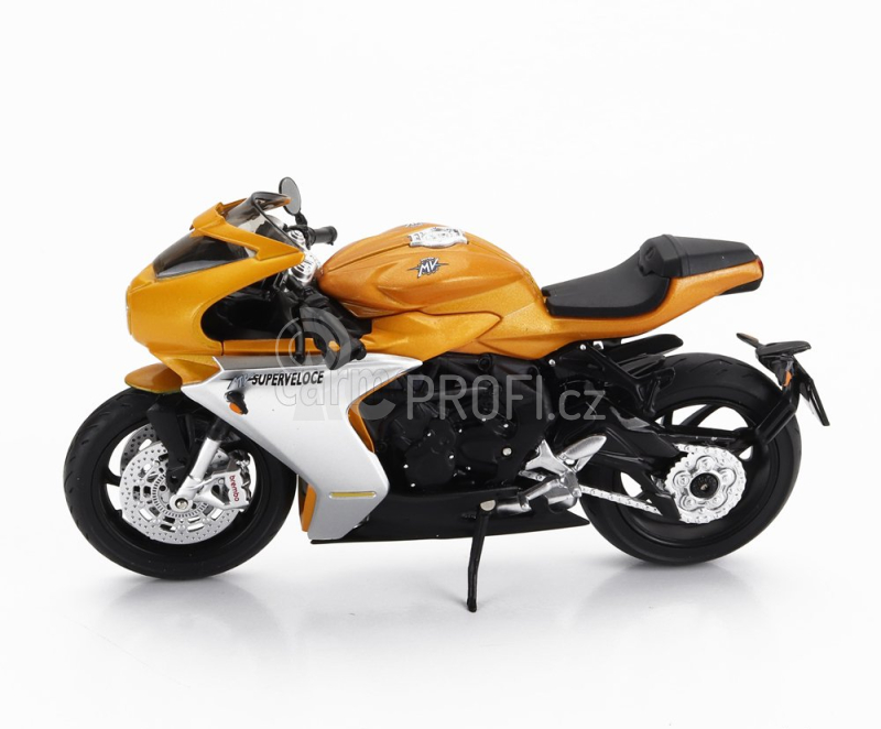 Cm-models Mv agusta 800 Superveloce 2022 1:18 Zlatá Stříbrná Černá