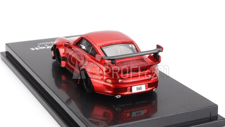 Cm-models Porsche 911 993 Rwb Rauh-welt Coupe 1995 1:64 Red