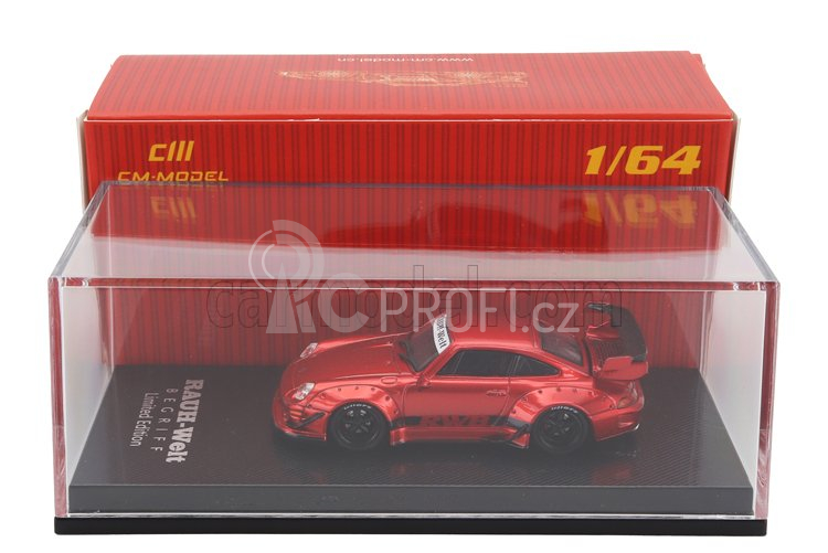 Cm-models Porsche 911 993 Rwb Rauh-welt Coupe 1995 1:64 Red