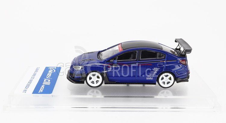 Cm-models Subaru Varis Wrx Sti S4 2019 1:64 Modrý Uhlík