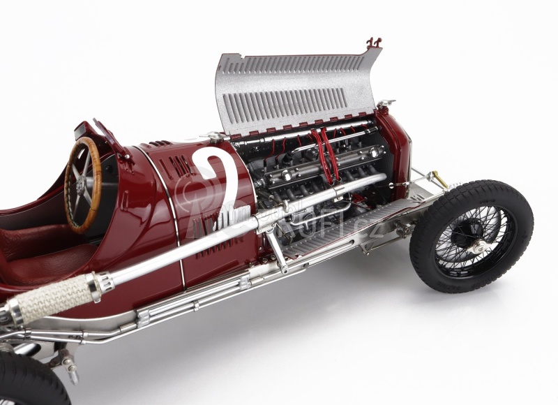 Cmc Alfa romeo F1 P3 N 2 Winner Germany Gp 1932 R.caracciola 1:18 Red