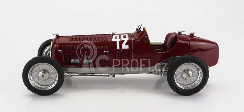 Cmc Alfa romeo F1  P3 N 42 Winner Marseille Gp 1933 Chiron 1:18 Red