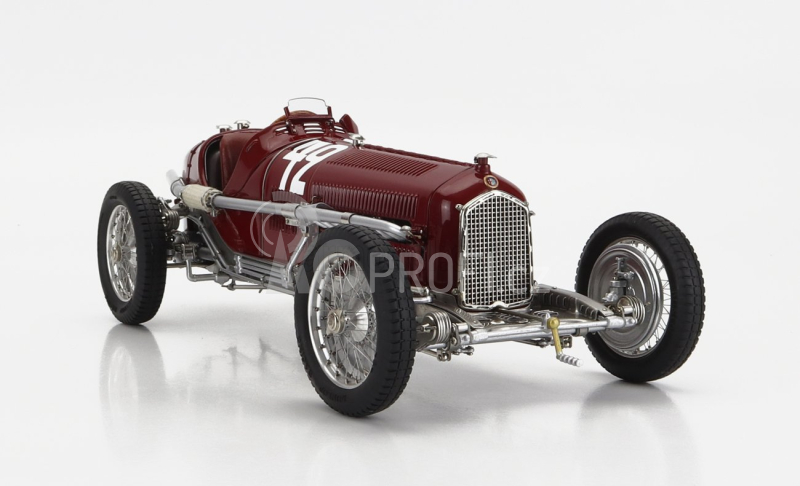 Cmc Alfa romeo F1  P3 N 42 Winner Marseille Gp 1933 Chiron 1:18 Red