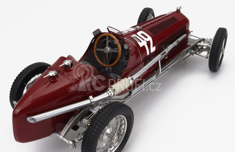 Cmc Alfa romeo F1  P3 N 42 Winner Marseille Gp 1933 Chiron 1:18 Red