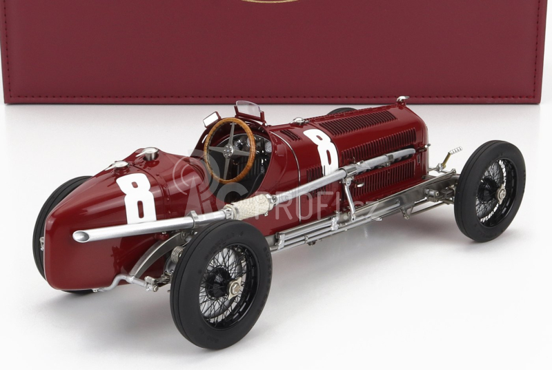 Cmc Alfa romeo F1  P3 N 8 Winner Italy Gp 1932 Tazio Nuvolari 1:18 Red