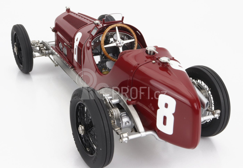 Cmc Alfa romeo F1  P3 N 8 Winner Italy Gp 1932 Tazio Nuvolari 1:18 Red