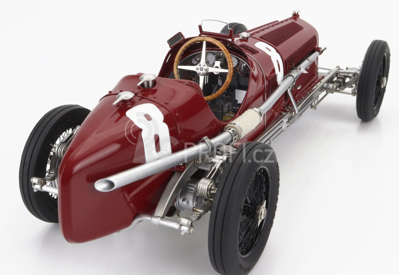 Cmc Alfa romeo F1  P3 N 8 Winner Italy Gp 1932 Tazio Nuvolari 1:18 Red
