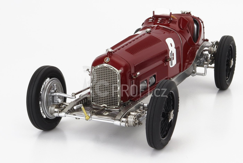 Cmc Alfa romeo F1  P3 N 8 Winner Italy Gp 1932 Tazio Nuvolari 1:18 Red