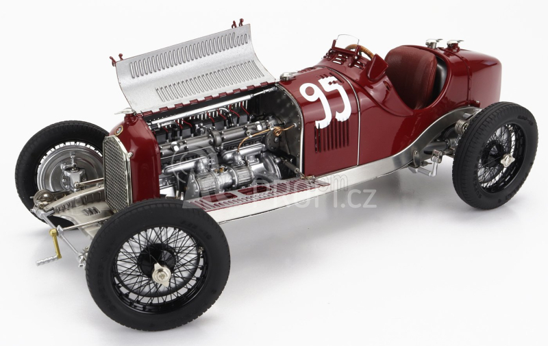 Cmc Alfa romeo F1 P3 N 95 Winner Klausenrennen Gp 1932 Rudolf Caracciola 1:18 Red