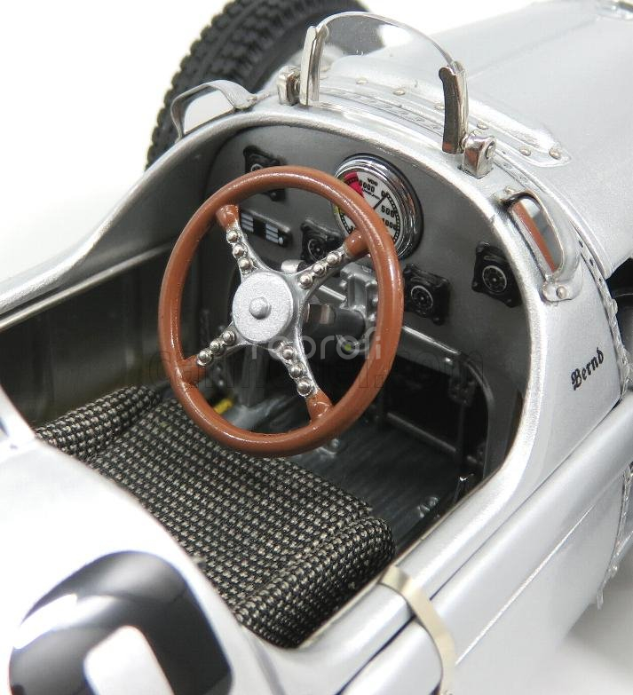 Cmc Auto union F1  Type C N 18 Winner Internationales Eifelrennen 1936 B.rosemeyer 1:18 Silver