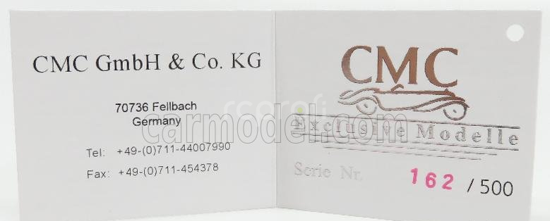 Cmc Bugatti T35 N 16 Nation Colour Project Monaco 1924 1:18 Červená Bílá