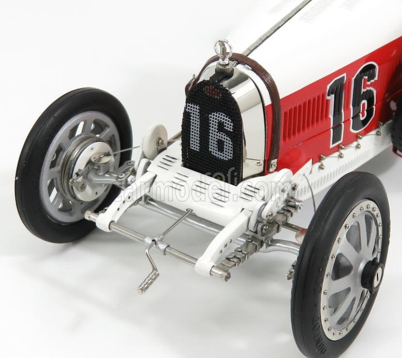 Cmc Bugatti T35 N 16 Nation Colour Project Monaco 1924 1:18 Červená Bílá