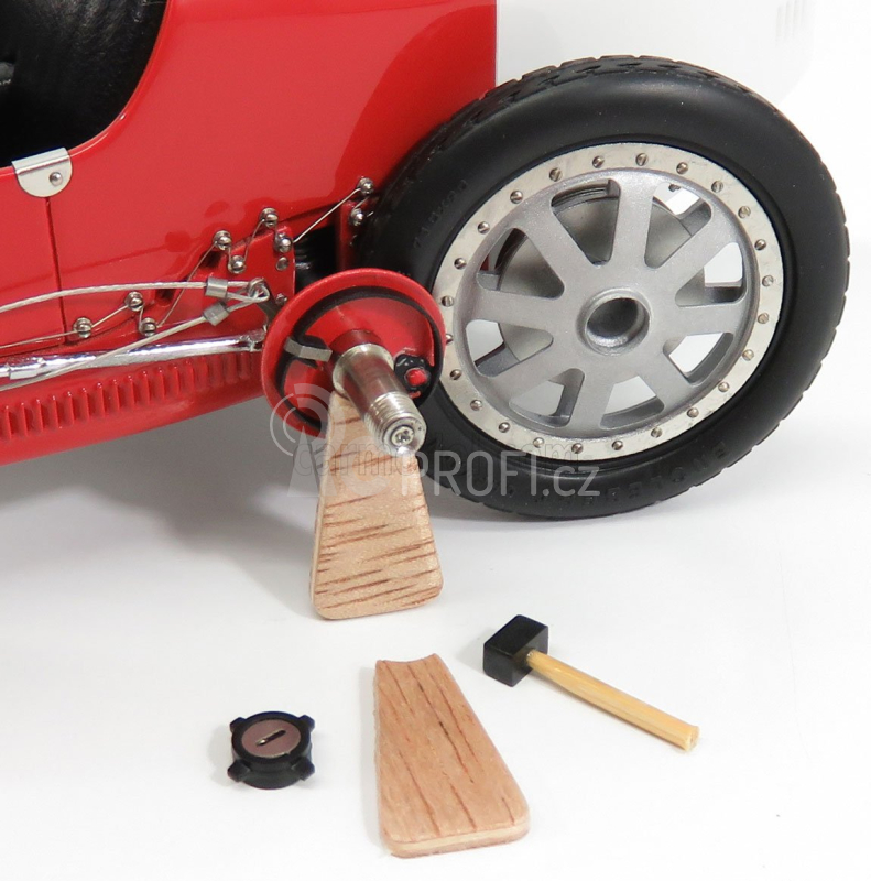 Cmc Bugatti T35 N 25 Nation Coulor Project Portugal 1924 1:18 Red