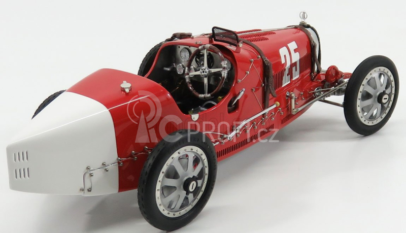 Cmc Bugatti T35 N 25 Nation Coulor Project Portugal 1924 1:18 Red