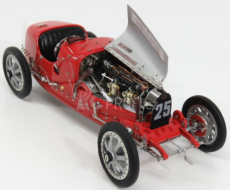Cmc Bugatti T35 N 25 Nation Coulor Project Portugal 1924 1:18 Red