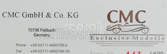 Cmc Bugatti T35 N 30 With Driver Figure 1924 1:18 Blue