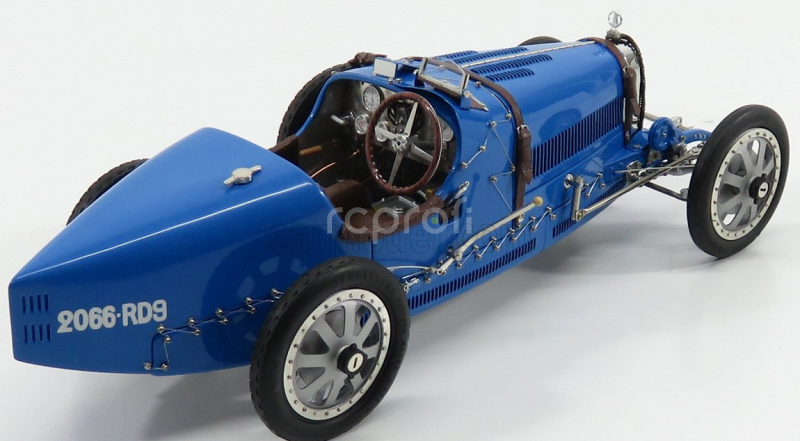 Cmc Bugatti T35 N 30 With Driver Figure 1924 1:18 Blue