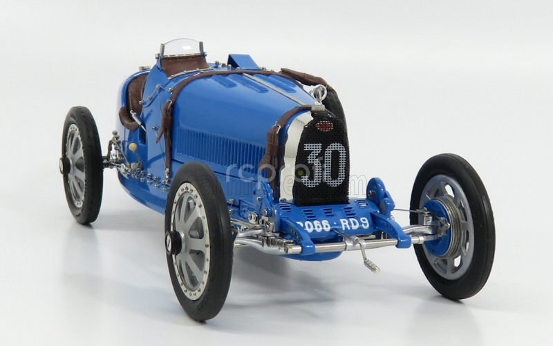 Cmc Bugatti T35 N 30 With Driver Figure 1924 1:18 Blue