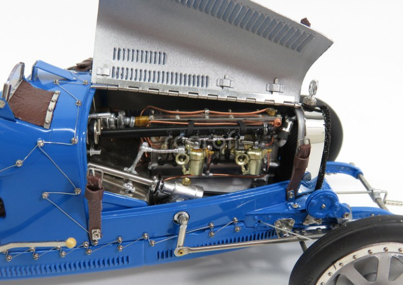 Cmc Bugatti T35 N 30 With Driver Figure 1924 1:18 Blue