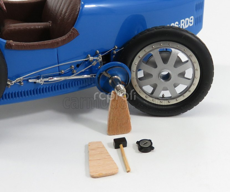 Cmc Bugatti T35 N 30 With Driver Figure 1924 1:18 Blue